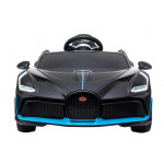 Elektrické autíčko Bugatti Divo Lakované - čierne
